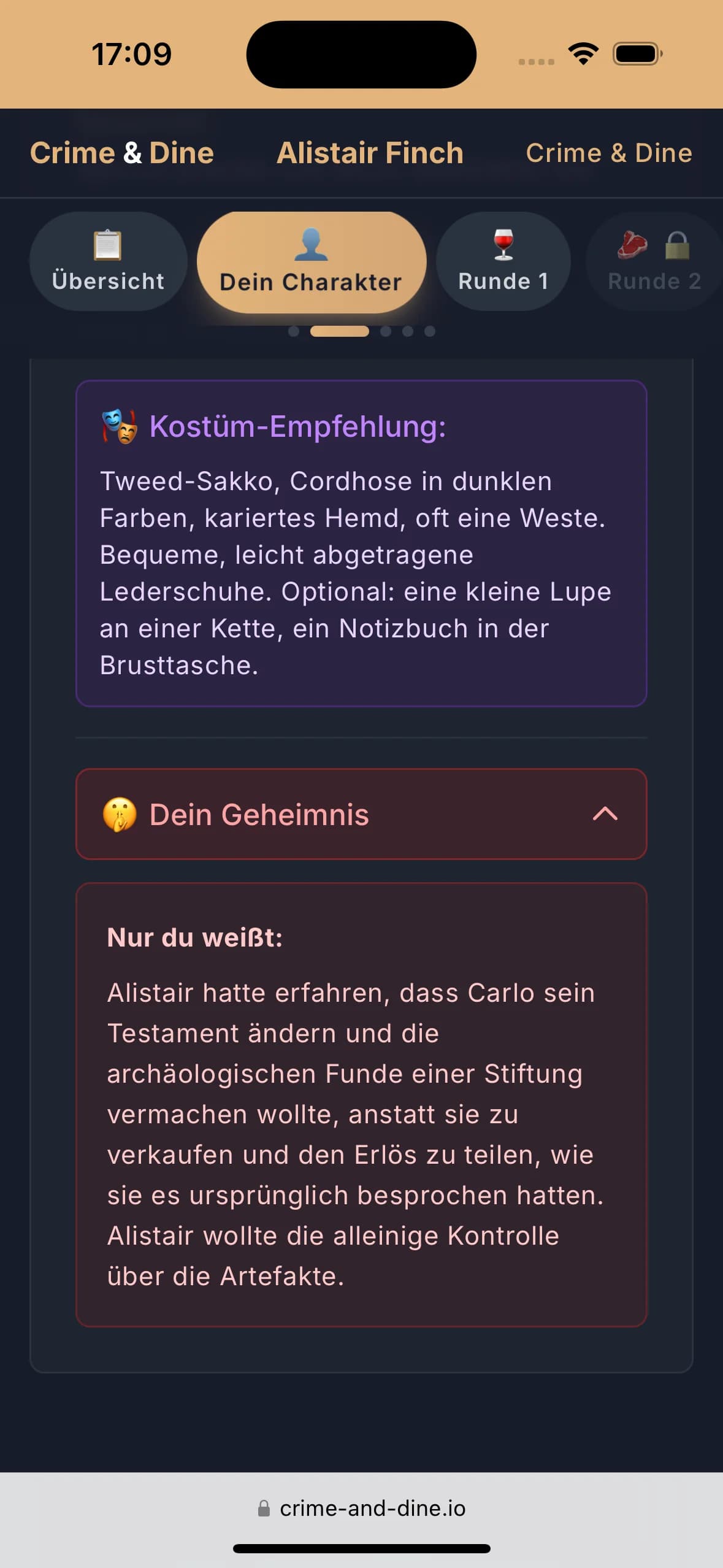WebApp Übersicht
